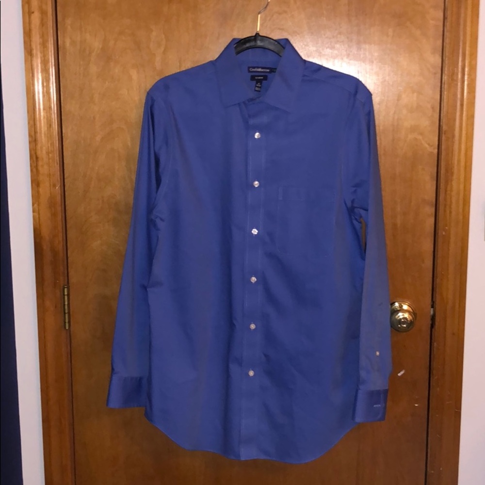 Blue dress shirt